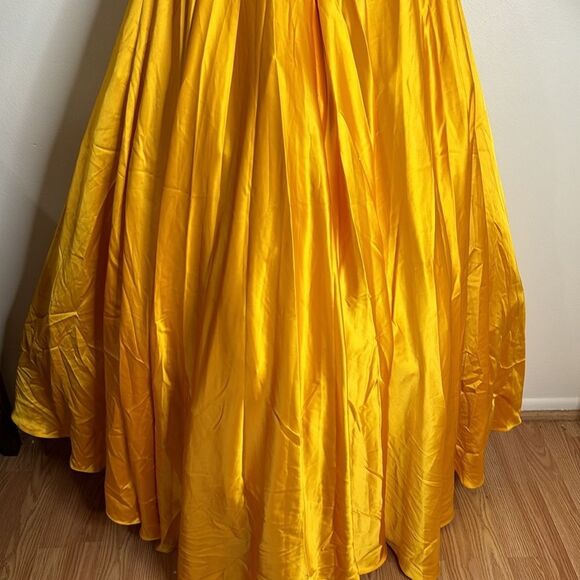 Mac Duggal BOW SWEETHEART STRAPLESS A LINE GOWN belle dress size 6 Style #67995 - Picture 12 of 15